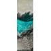 Painting 757 Quartz Smoke Aquamarine by Depaire Silvia | Painting Abstract Mixed Minimalist
