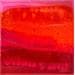 Peinture 617 Tourmaline Rose par Depaire Silvia | Tableau Abstrait Mixte minimaliste