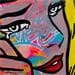 Painting Don't kill my vibes by Mr Oizif | Painting Pop art Graffiti Pop icons