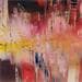 Painting Abstraction urbaine by Levesque Emmanuelle | Painting Abstract Oil Urban