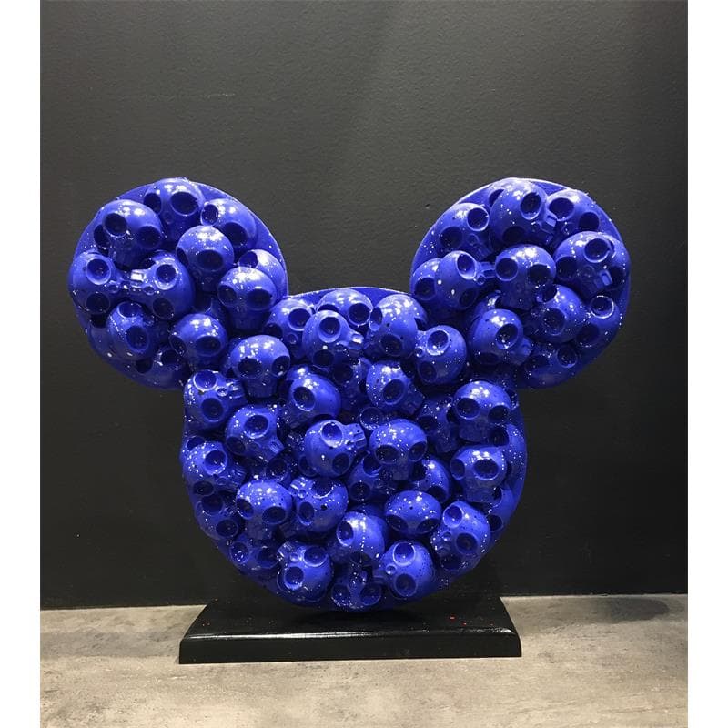 Sculpture MickeySkull XL 5 by VL | Sculpture