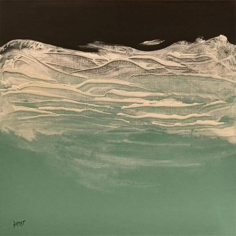 Painting Vert infini by Duprat Françoise | Painting