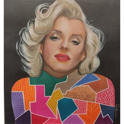 Painting MARILYN by Rosângela | Painting