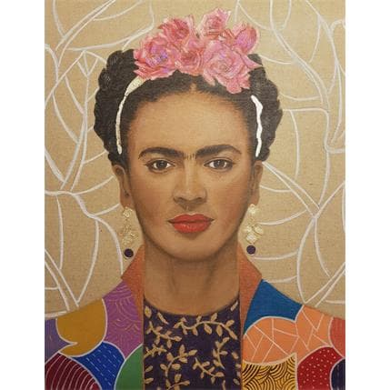 Painting FRIDA I by Rosângela | Painting