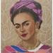 Painting FRIDA II by Rosângela | Painting