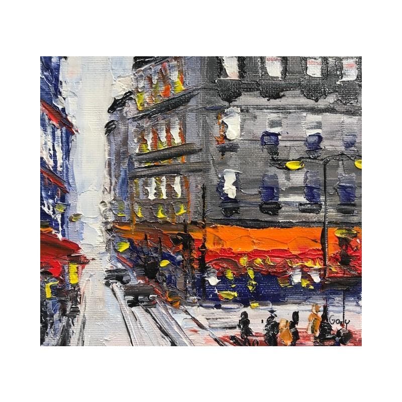 Painting A2 by Goy Gregory | Painting Figurative Oil Urban