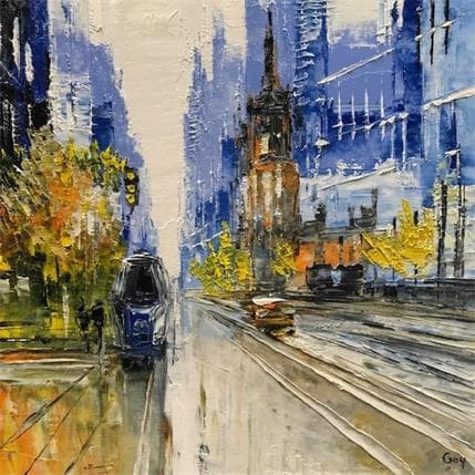 Painting D10 by Goy Gregory | Painting Figurative Mixed Urban