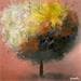 Peinture Poetry Tree 2 par Lundh Jonas | Tableau Figuratif Paysages Acrylique