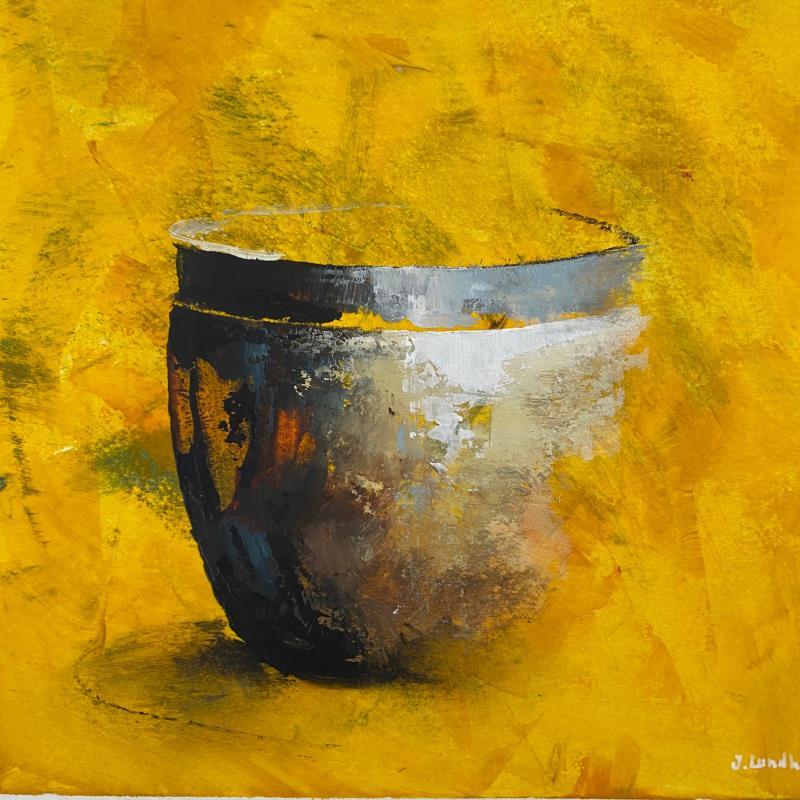 Painting Bowl of Dreams 3 by Lundh Jonas | Painting Figurative Acrylic