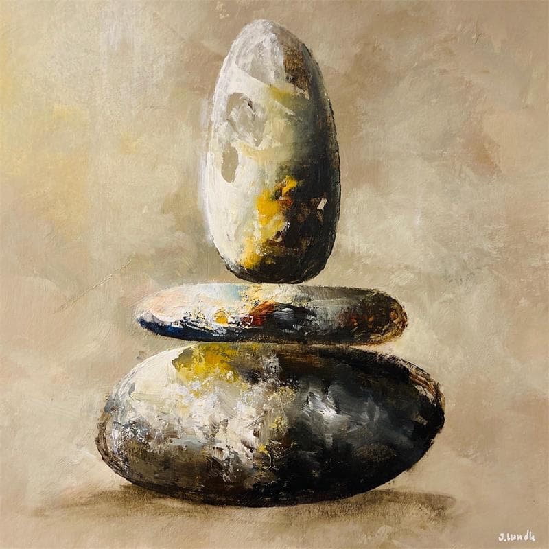 Gemälde Balance von Lundh Jonas | Gemälde  Acryl