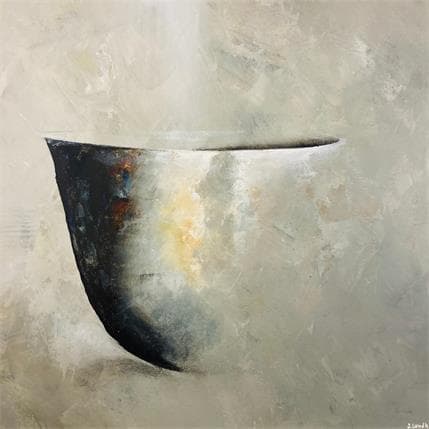 Peinture Bowl of Dream 3 par Lundh Jonas | Tableau  Acrylique Minimaliste