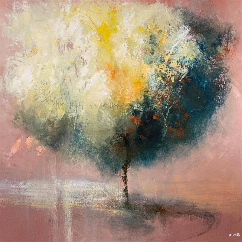 Painting Poetry Tree by Lundh Jonas | Painting  Acrylic