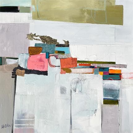 Painting A la recherche de mon équilibre by Lau Blou | Painting