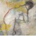 Gemälde Un papillon jaune ? von Kerbastard Béatrice | Gemälde Acryl Pastell Zeichenkohle