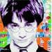 Painting Harry by Euger Philippe | Painting Pop-art Pop icons Graffiti Acrylic