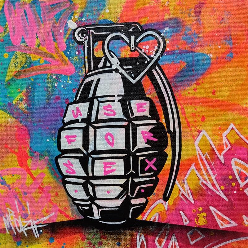 Peinture Love ? par Mr Oizif | Tableau Pop Art Graffiti icones Pop