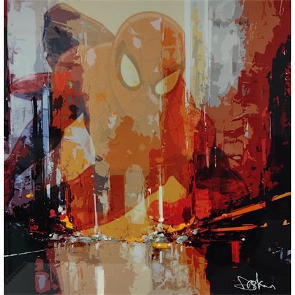 Painting Spider 9 by Castan Daniel | Painting Figurative Mixed Pop icons, Urban
