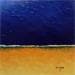 Painting Mirage 13P135 by Gomes Françoise | Painting Abstract Oil Minimalist