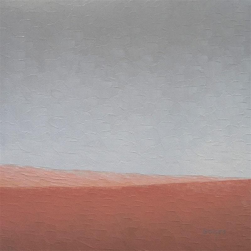 Peinture Ailleurs 19P7 par Gomes Françoise | Tableau Abstrait Huile minimaliste