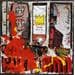 Peinture Tribute to Basquiat par Costa Sophie | Tableau Pop Art Mixte icones Pop