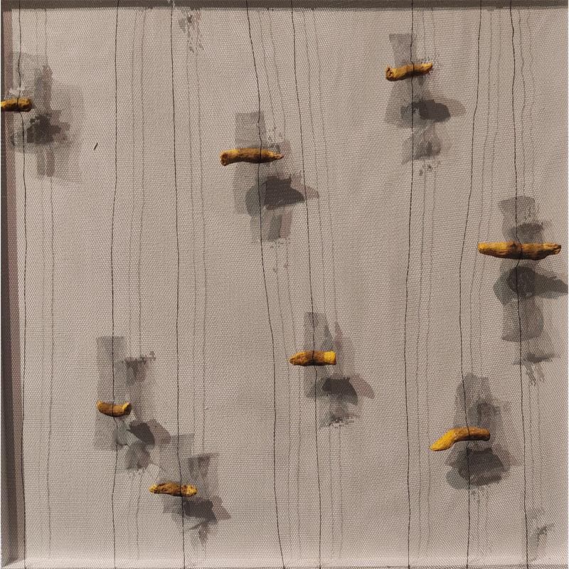 Painting Sans titre 12 by Ziyat Yasmina | Painting Abstract Minimalist