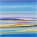 Gemälde Viens avec moi sur la plage von Fonteyne David | Gemälde Figurativ Marine Acryl