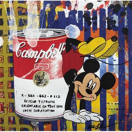Painting Le poirier by Misako | Painting Pop art Mixed Pop icons
