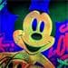 Peinture Mickey par Kedarone | Tableau Street Art Mixte icones Pop