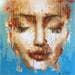 Painting VANILLE by Pivot-Iafrate Anne | Painting Figurative Portrait Oil