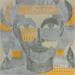 Gemälde 3A0. INDIENNE. JAUNE et ARGENT von Devie Bernard  | Gemälde Figurativ Materialismus Porträt Alltagsszenen Pappe Acryl