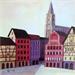 Painting AN 210 Alsace by Burgi Roger | Painting Figurative Acrylic Landscapes Urban