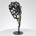 Sculpture Pavarti vouloir by Buil Philippe | Sculpture Classic Metal Nude