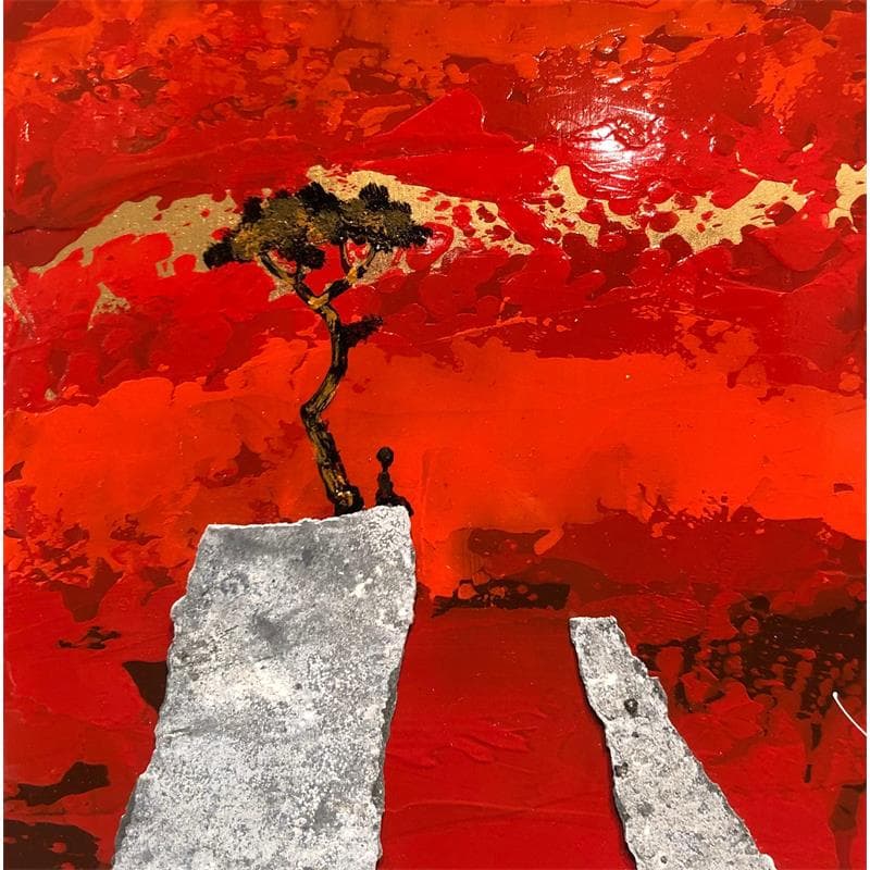 Painting 4095 by Lemonnier  | Painting Figurative Mixed Landscapes