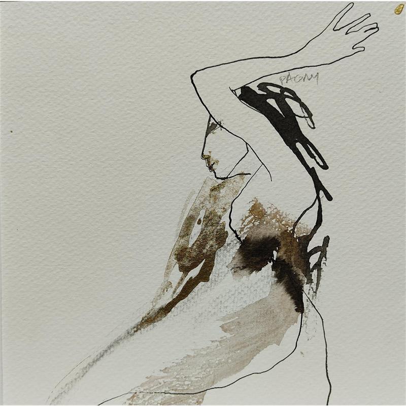 Painting Geste nu by Pagny Corine | Painting  Ink Pop icons