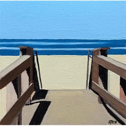 Painting To the beach by Al Freno | Painting
