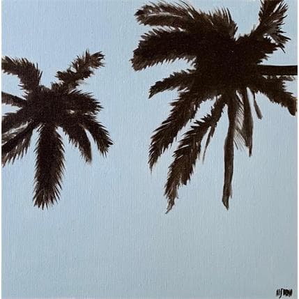 Painting Below the palm  by Al Freno | Painting