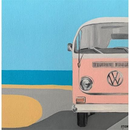 Painting Everyone in the kombi by Al Freno | Painting