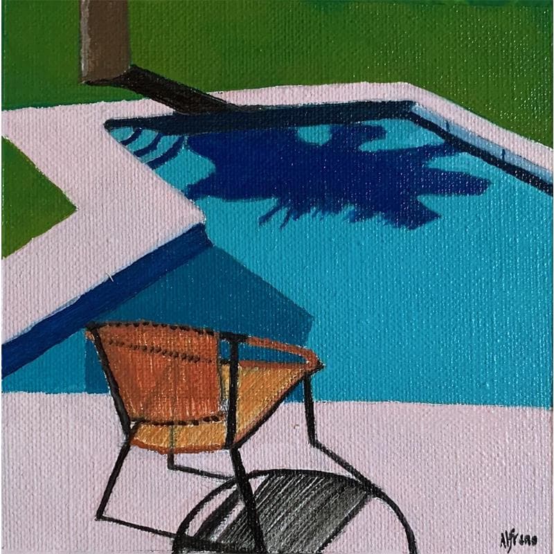 Painting The orange chair by Al Freno | Painting