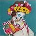 Peinture Dulzura Frida par Geiry | Tableau Figuratif Mixte Portraits icones Pop