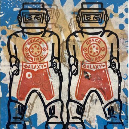 Peinture Double admiral par Okuuchi Kano  | Tableau Pop-art Acrylique, Carton Icones Pop