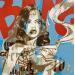 Gemälde Bang von Okuuchi Kano  | Gemälde Pop-Art Pop-Ikonen Pappe Acryl