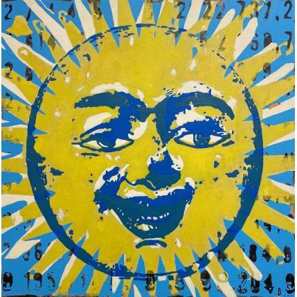 Painting Sun by Okuuchi Kano  | Painting Pop-art Acrylic, Cardboard Pop icons