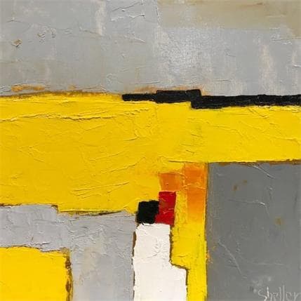 Painting Tentation  by Shelley | Painting Abstract Oil Minimalist