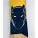 Sculpture Skateboard Black Panther par Martinez Olivier | Sculpture Recyclage Objets détournés icones Pop