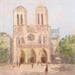 Peinture Notre Dame de Paris par  | Tableau