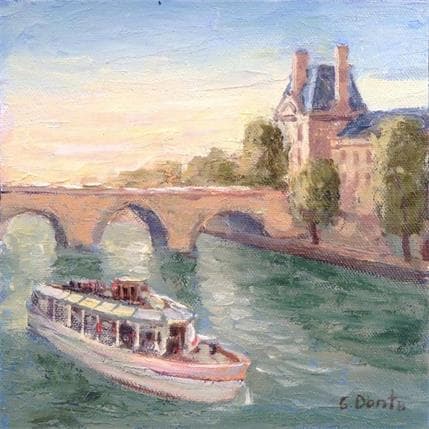Peinture Pont Royal par Dontu Grigore | Tableau