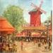 Peinture Moulin Rouge par  | Tableau