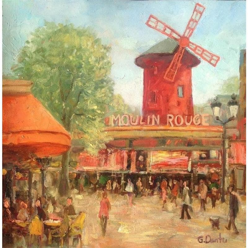 Peinture Moulin Rouge par  | Tableau
