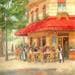 Peinture Brasserie parisienne par  | Tableau