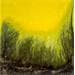 Peinture 643 Quartz jaune smoke par Depaire Silvia | Tableau Abstrait Mixte minimaliste